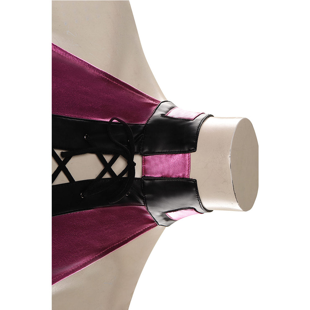 Game Mortal Kombat Mileena Cosplay Costume Festival Party Outfit