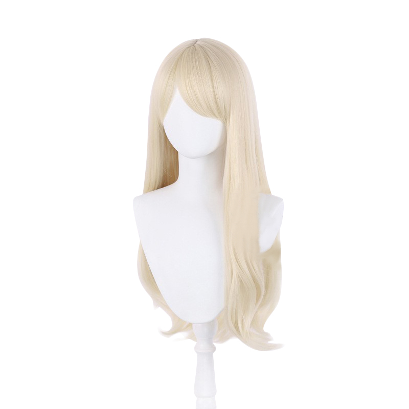 Movie 2023 Barbie Margot Robbie Barbie Cosplay Wig Heat Resistant Synthetic Hair Carnival Halloween Party Props