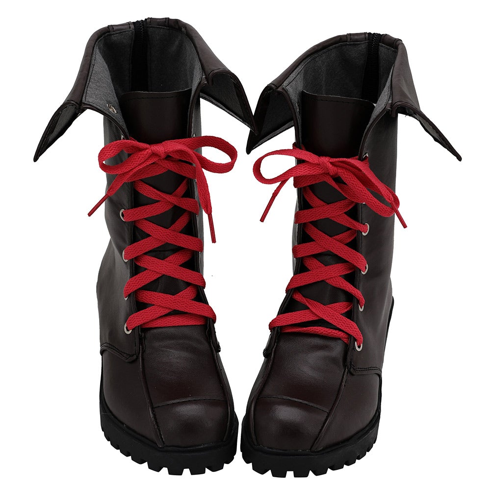 Game League of Legends - LoL Jinx Cosplay Christmas Boots Shoes Custom Made Halloween Carnival
