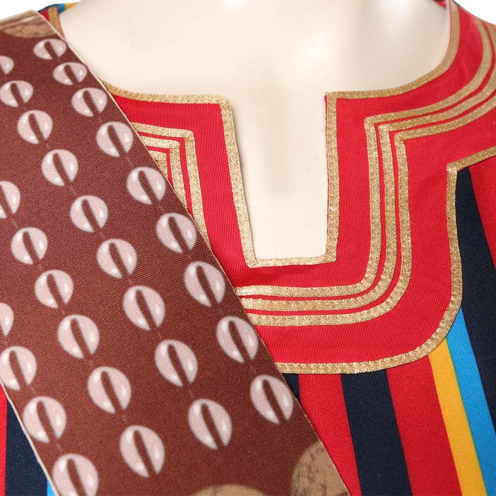 Movie The Woman King Nanisca Cosplay Costume Dress Outfits Halloween Carnival Suit