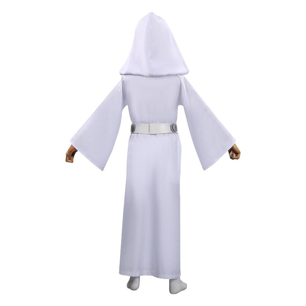 Movie Star Wars Kids Halloween Carnival Suit Leia Princess Cosplay Costume