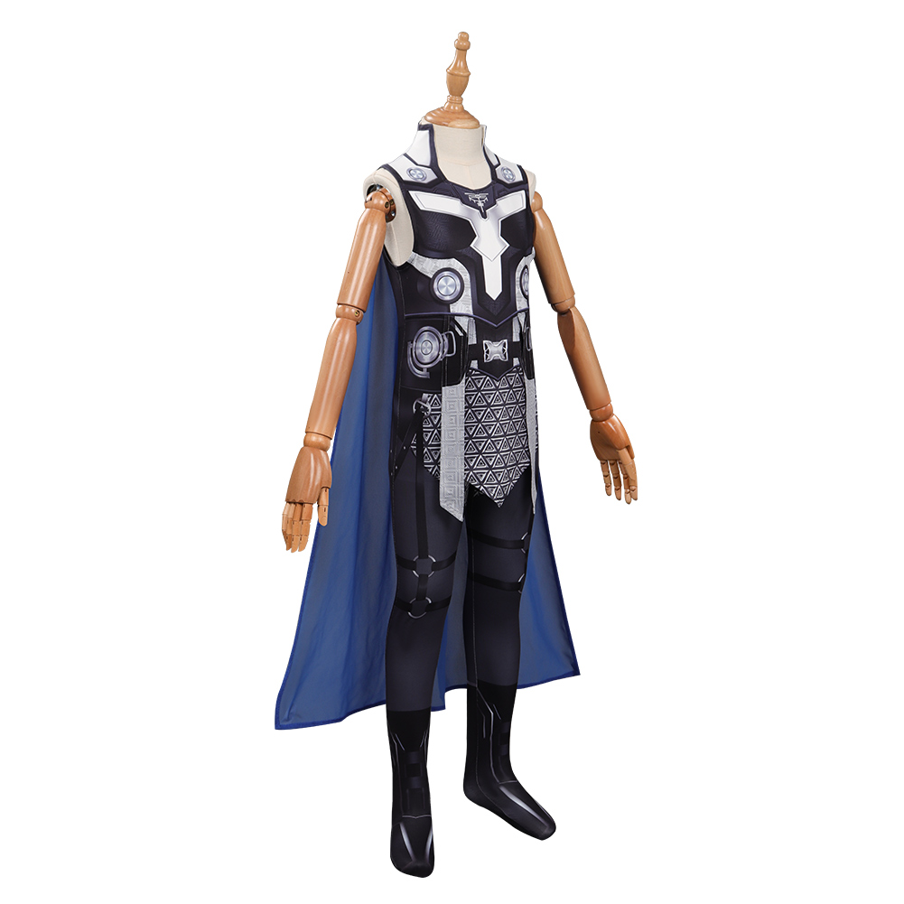 Movie Thor: Love and Thunder Kids Valkyrie Cosplay Costume Outfits Halloween Carnival Suit