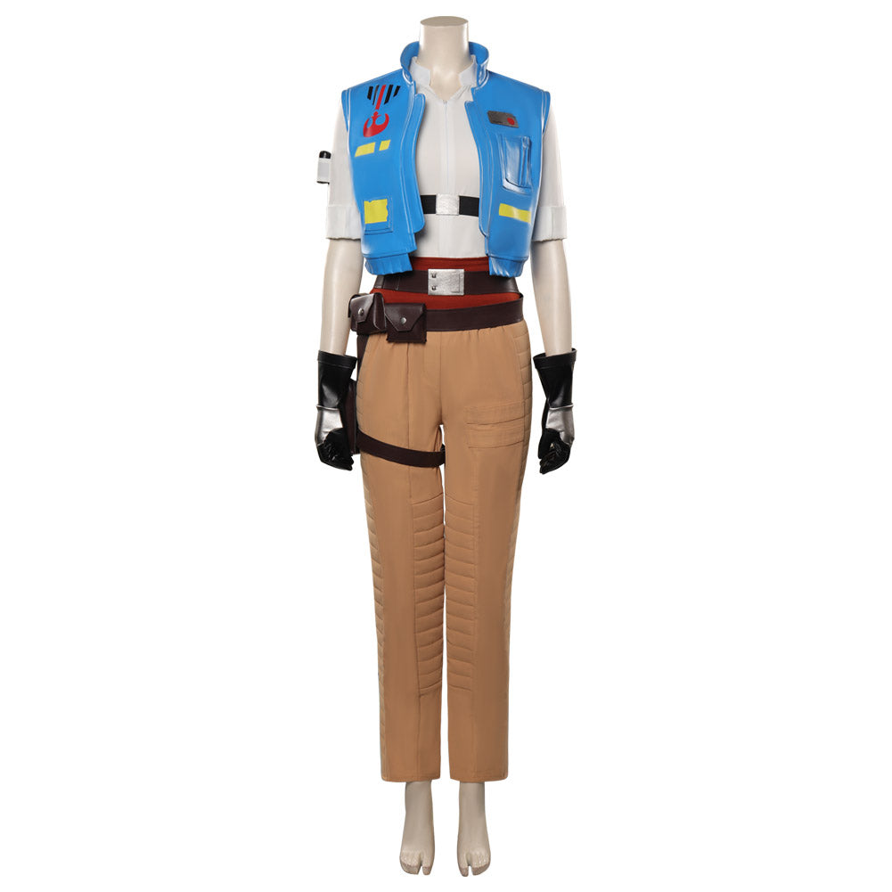 Game Star Wars: Hunter Zaina Cosplay Costume Festival Party Outfit 