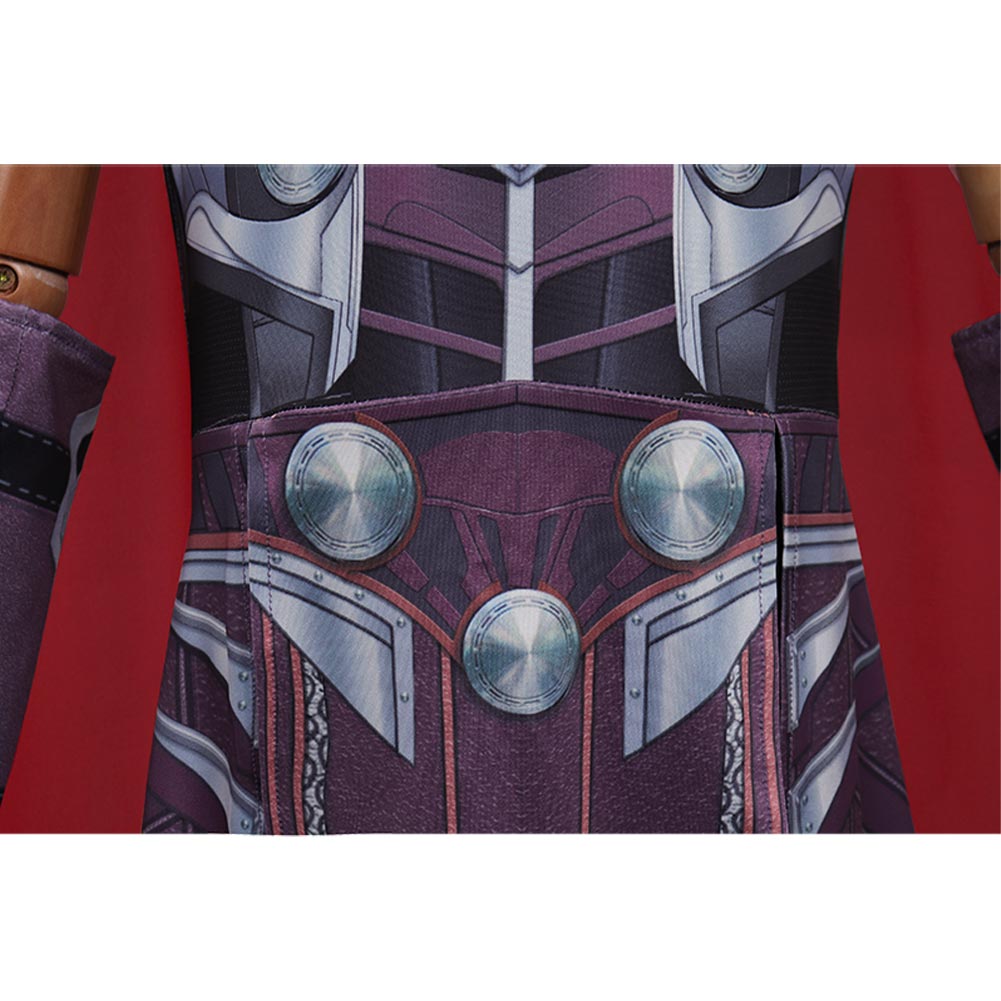 Movie Thor: Love and Thunder Kids Cosplay Costume Outfit Set Festival Party 