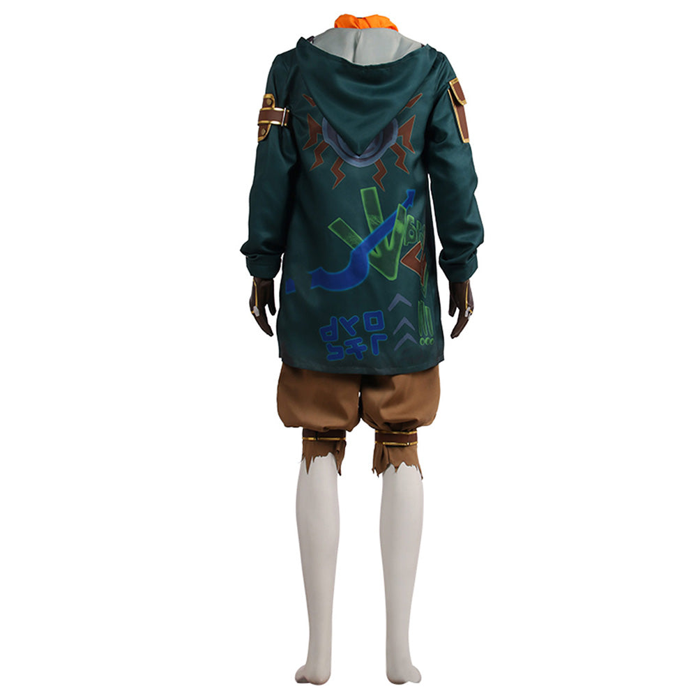 Game League of Legends Arcane Ekko Cosplay Costume Festival Christmas Carnival Party Outfit