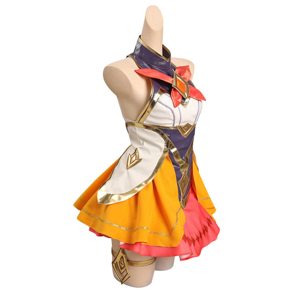 Game League of Legends Seraphine Star Guardian Cosplay Costume Dress Outfits Halloween Carnival Suit