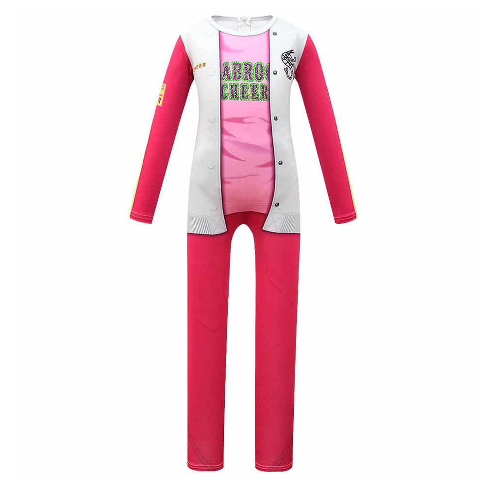 Movie Zombies High School Kids Cosplay Costume Jumpsuit Outfits Halloween Carnival Suit