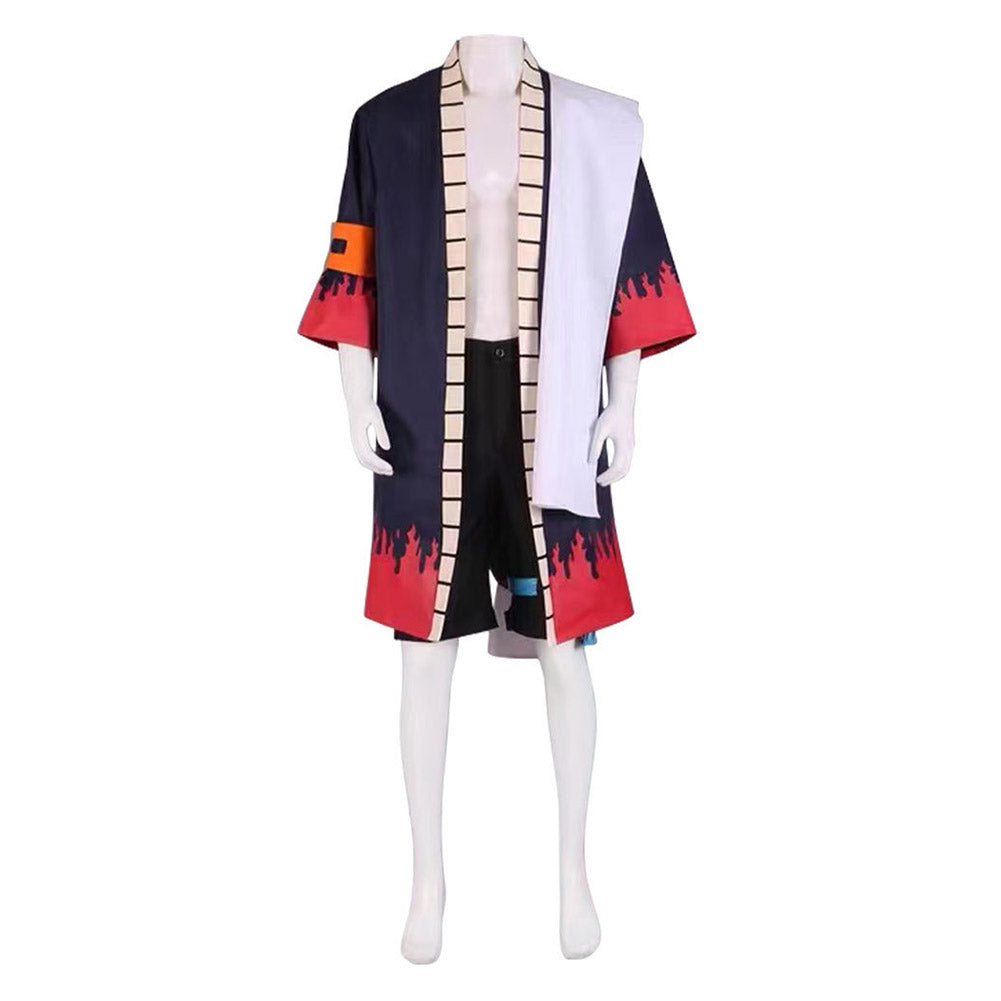 Anime One Piece Portgas·D· Ace Cosplay Costume Festival Christmas Carnival Party Outfit 