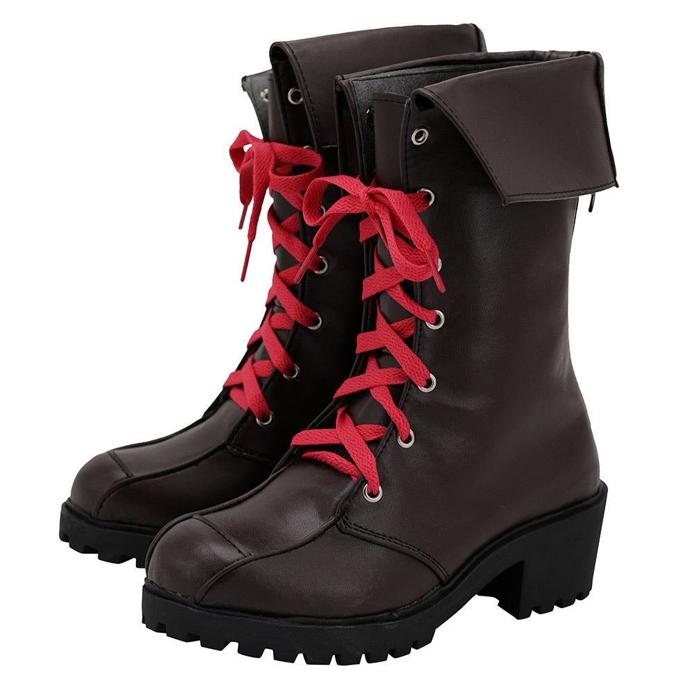 Game League of Legends - LoL Jinx Cosplay Christmas Boots Shoes Custom Made Halloween Carnival