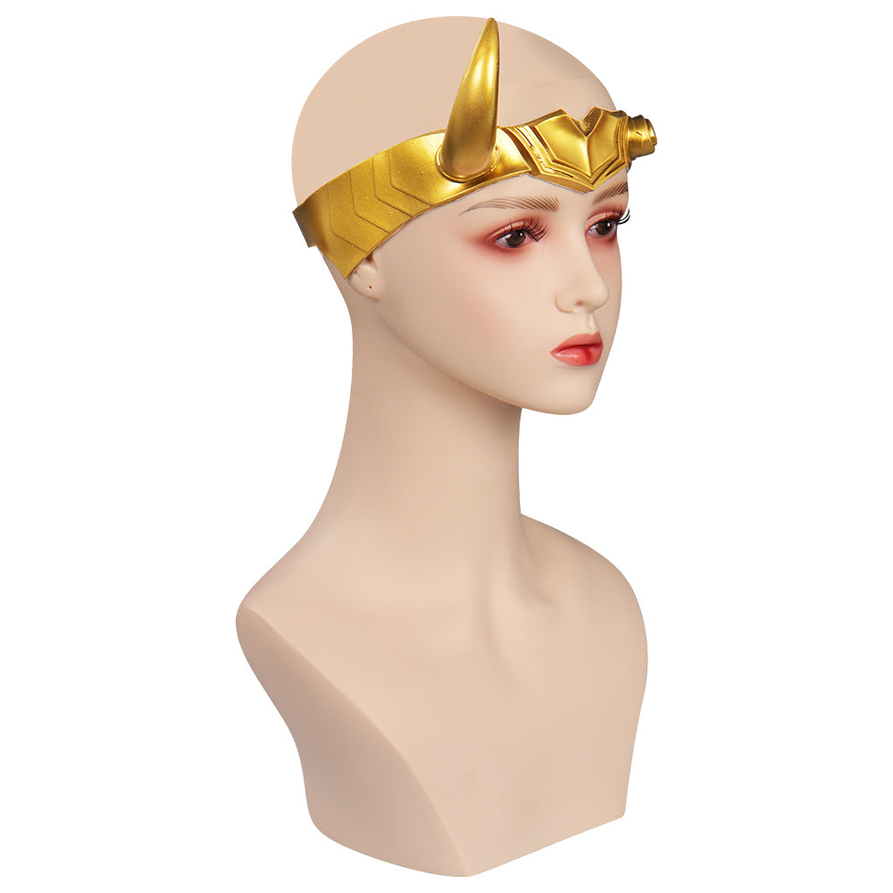 TV Lady Loki Sylvie Mask Cosplay Latex Masks Helmet Masquerade Halloween Party Costume Props
