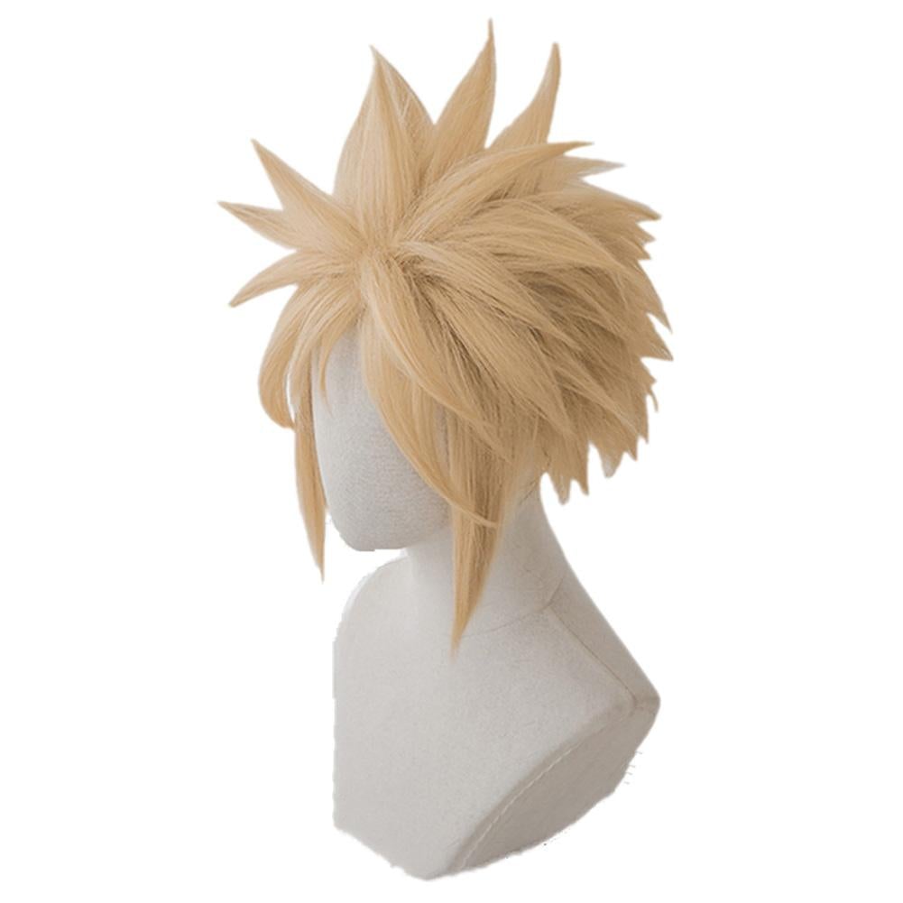 Game Final Fantasy Cloud Strife Cosplay Wig Heat Resistant Synthetic Hair Carnival Halloween Party