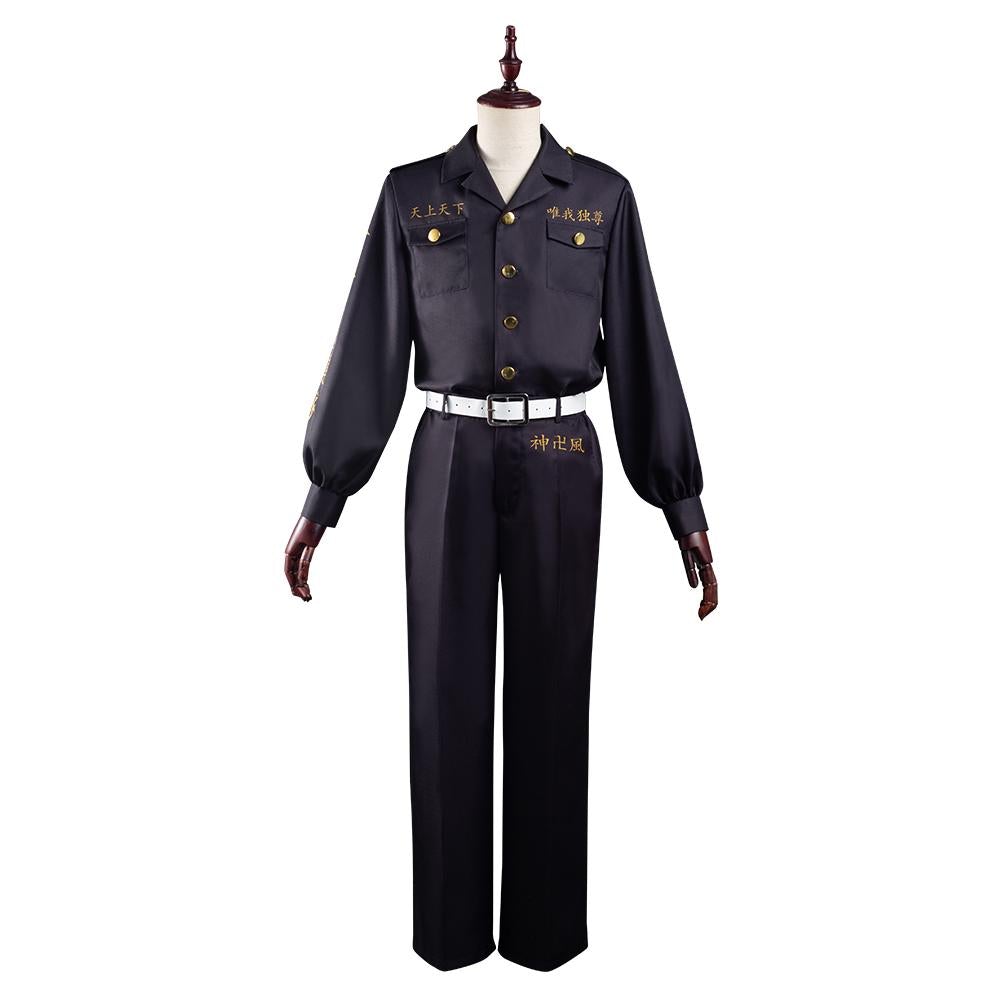 Anime Tokyo Revengers Mitsuya Takashi Cosplay Costume Festival Christmas Carnival Party Outfit