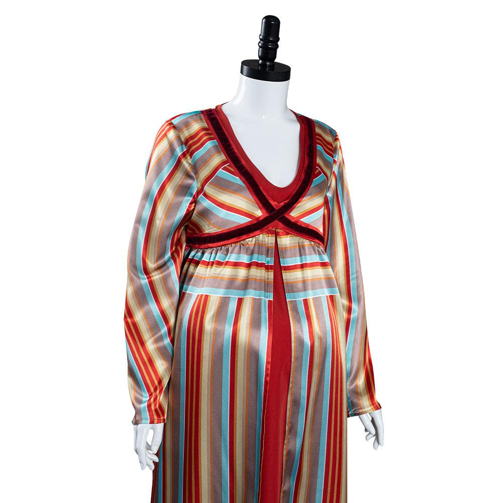 TV Wandavision Scarlet Witch Pregnancy Cosplay Costume Halloween Carnival Suit