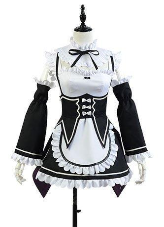 Anime Re: Zero Life in a Different World from Zero Rem Outfit Cosplay Costume