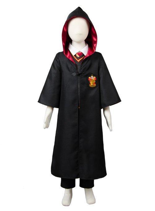 Harry Potter Gryffindor Robe Uniform Kids Children Cosplay Costume Halloween Carnival Party Suit