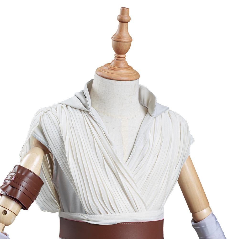 Movie Rey Kids Children Outfits Cosplay Costume Halloween Carnival Suit