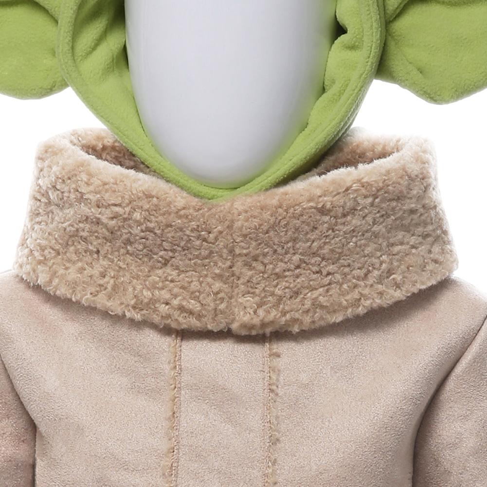 Movie Star Wars The Mandalorian Yoda Baby Outfits Halloween Carnival Suit Cosplay Costume For Kids Children