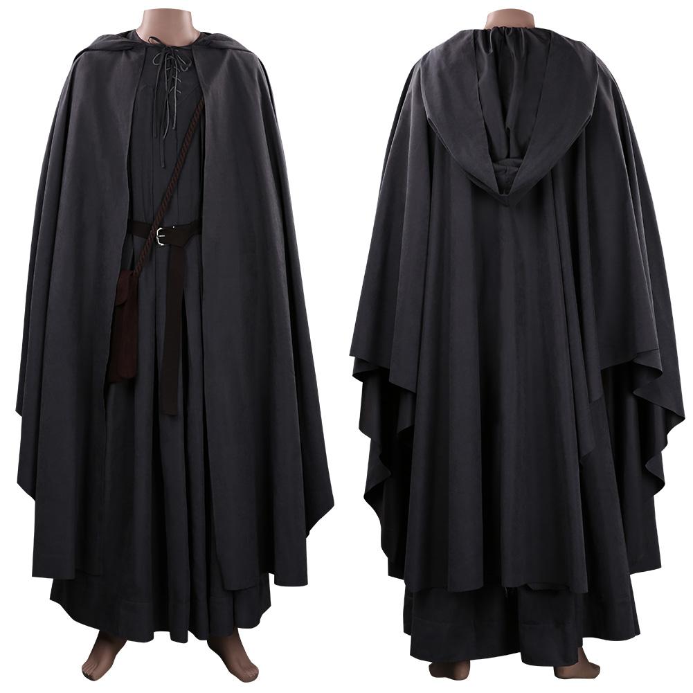The Hobbit Gandalf Outfits Cosplay Costume Halloween Carnival Suit