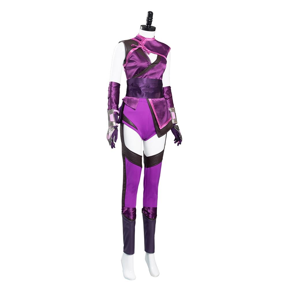 Game Mortal Kombat 11-Mileena Cosplay Costume Outfit Suit Festival Christmas Carnival Party