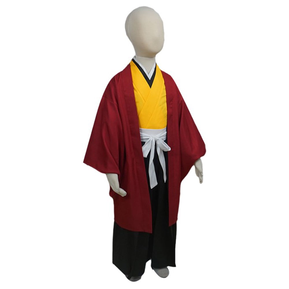 Anime Demon Slayer Tsugikuni Yorichi Kids Cosplay Costume Festival Christmas Carnival Party