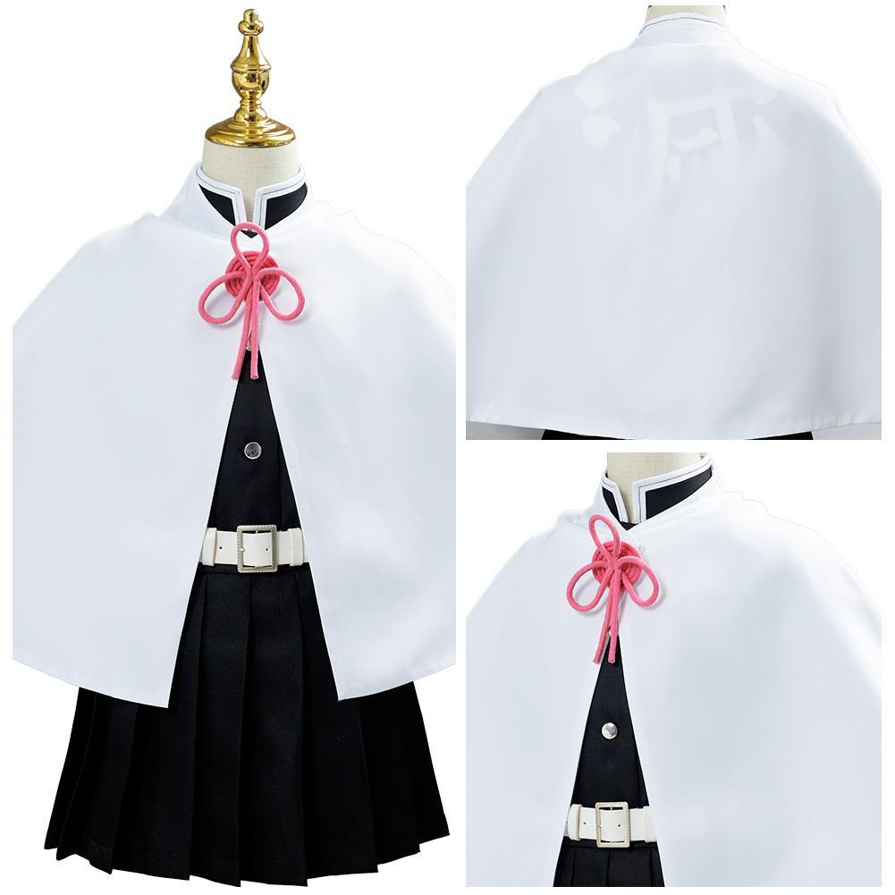 Anime Demon Slayer Tsuyuri Kanawo Kids Cosplay Costume Skirt Dress Festival Carnival Christmas