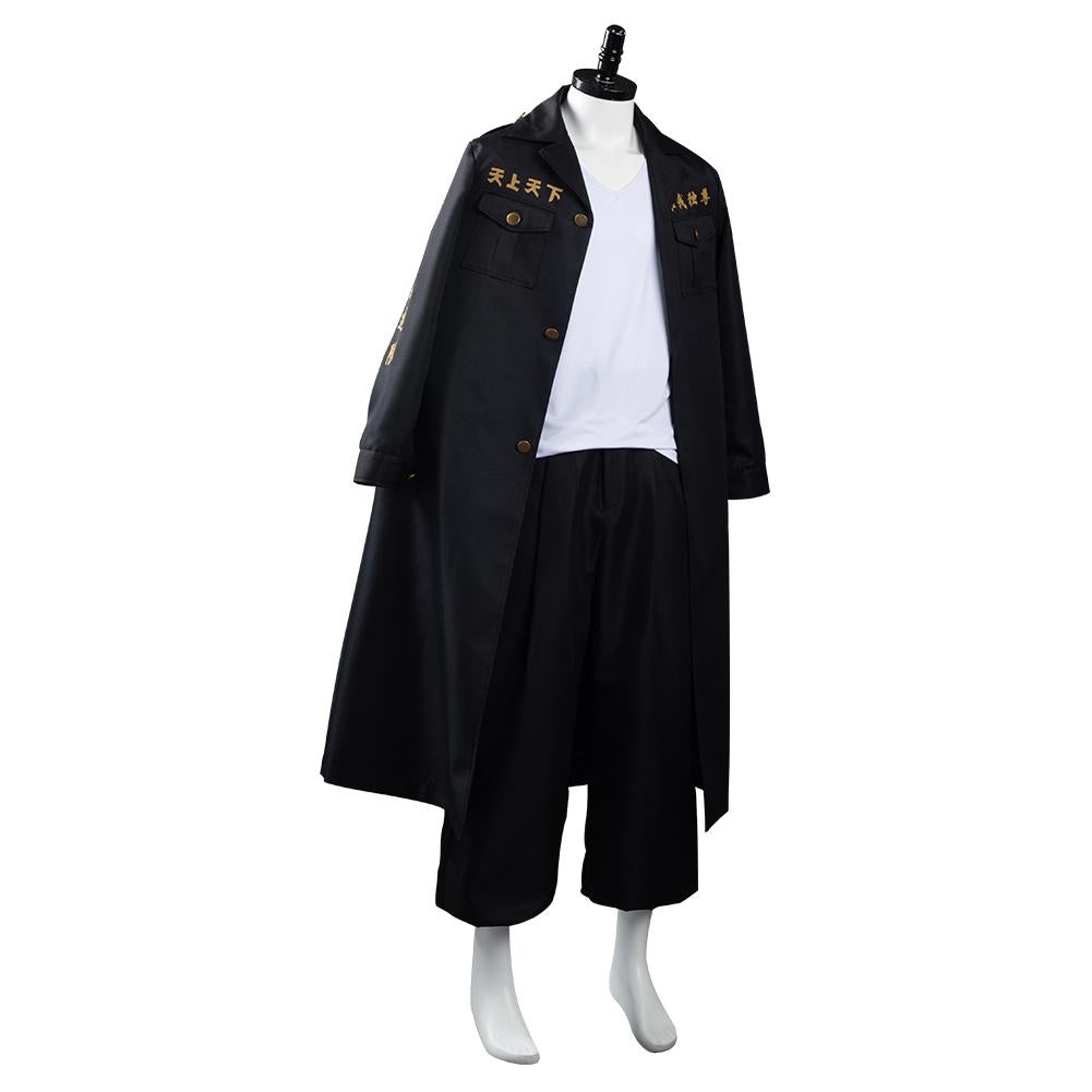 Anime Tokyo Revengers Manjirou Sano Outfits Halloween Carnival Suit Cosplay Costume