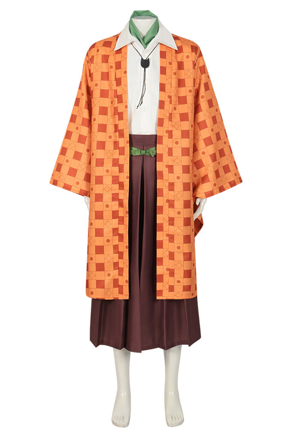 Anime Kamado Tanjirō Kimono Outfits Halloween Carnival Suit Cosplay Costume