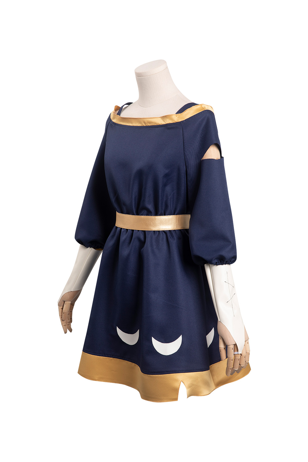 Anime The Owl House Kids Amity Blue Dress Outfits Halloween Carnival Suit Cosplay Costume