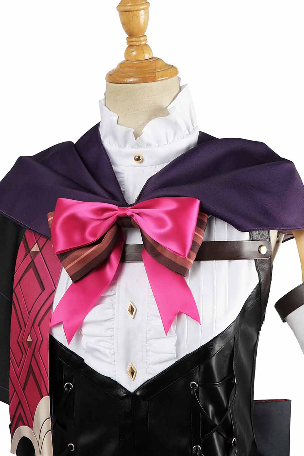Game Genshin Impact Lyney Outfits Halloween Carnival Suit Cosplay Costume