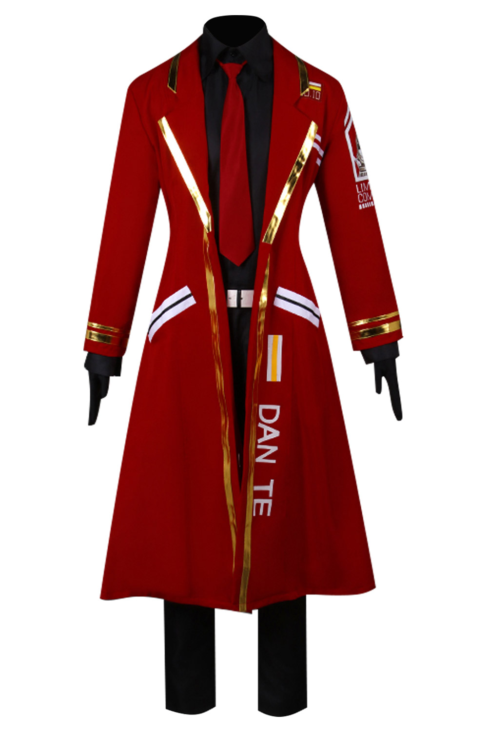 Game Limbus Company Dante Cosplay Costume Outfits Halloween Carnival Suit