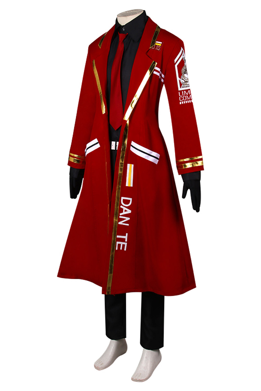 Game Limbus Company Dante Cosplay Costume Outfits Halloween Carnival Suit