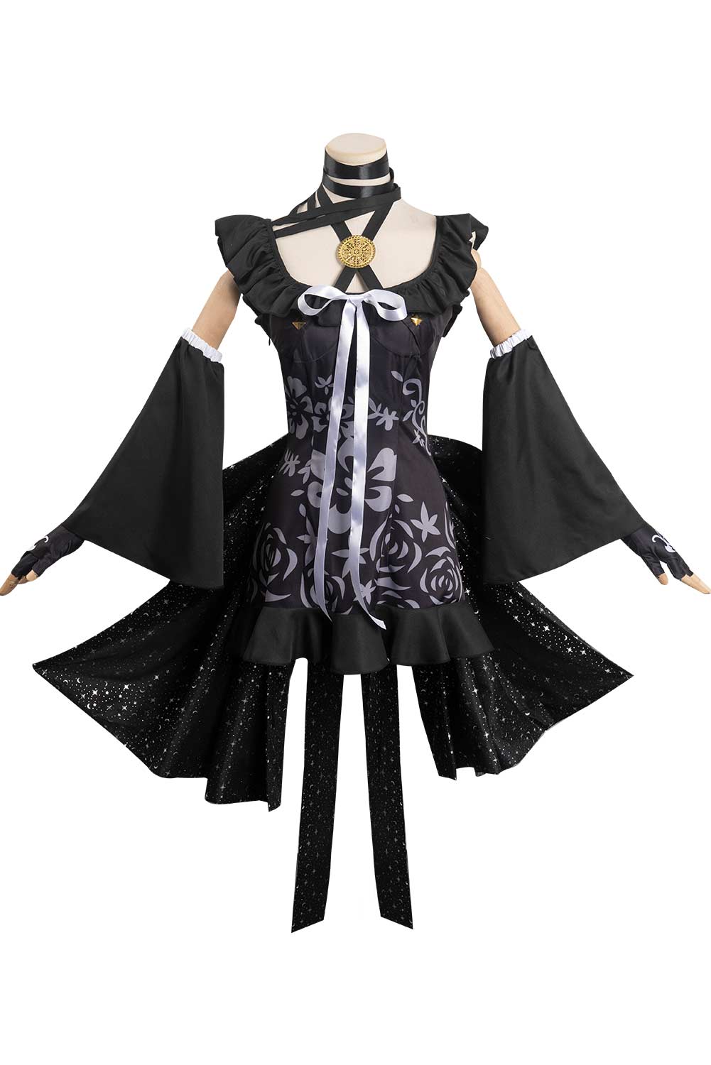 Game Master Detective Archives: Rain Code Death Outfits Halloween Carnival Suit Cosplay Costume