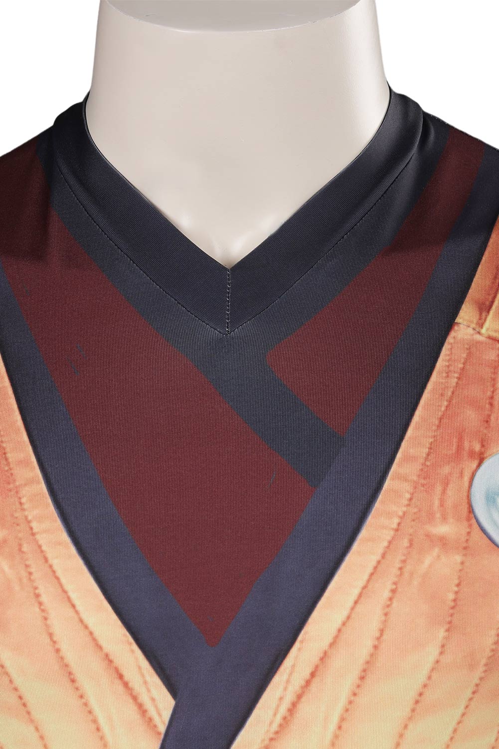 Game Mortal Kombat Scorpion Printed Jumpsuit Outfits Halloween Carnival Suit Cosplay Costume