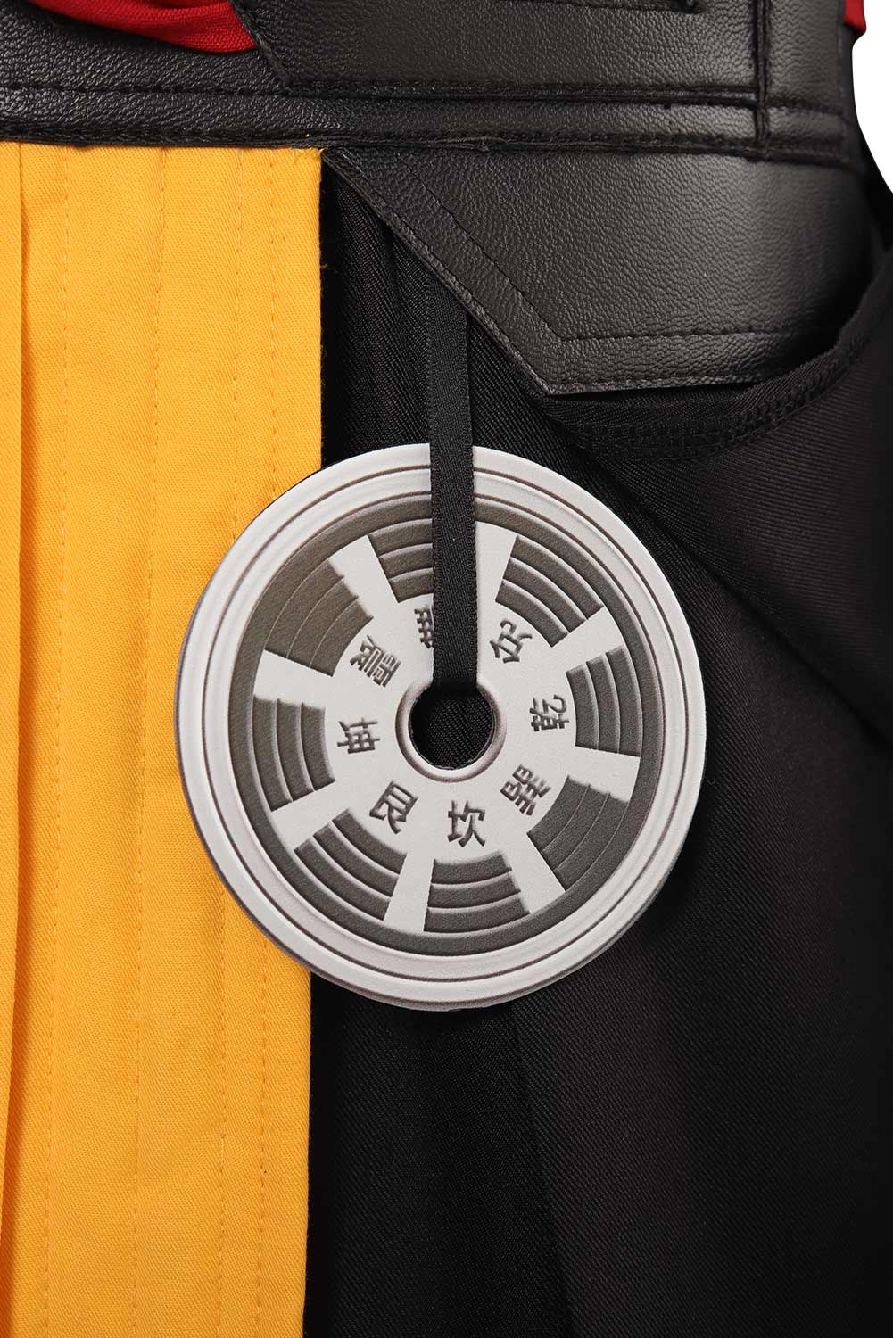 Game Mortal Kombat Scorpion Vest Pants Belt Outfits Halloween Carnival Suit Cosplay Costume