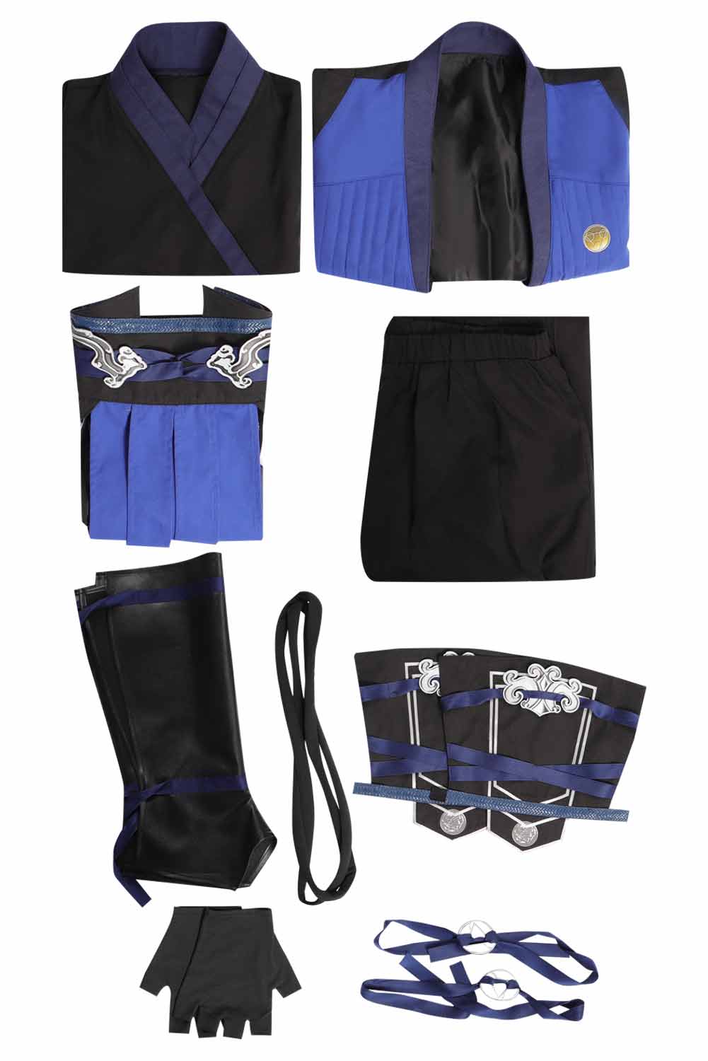 Game Mortal Kombat Sub-Zero Outfits Halloween Carnival Suit Cosplay Costume