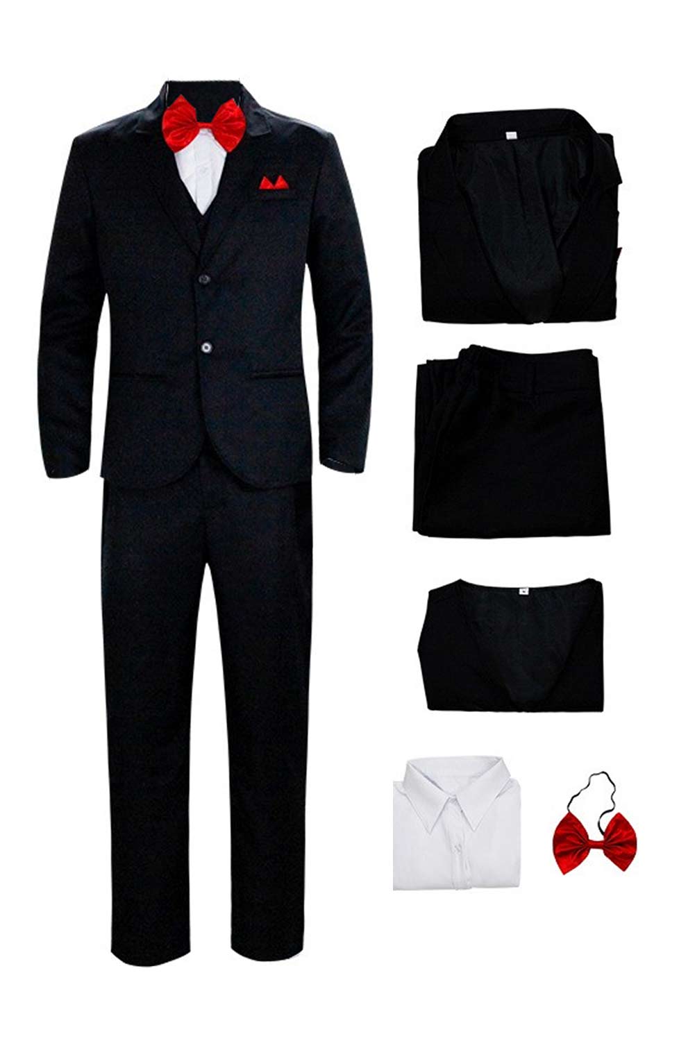 Horror Movie Saw X Saw 10 Jigsaw Killer Outfits Halloween Carnival Suit Cosplay Costume