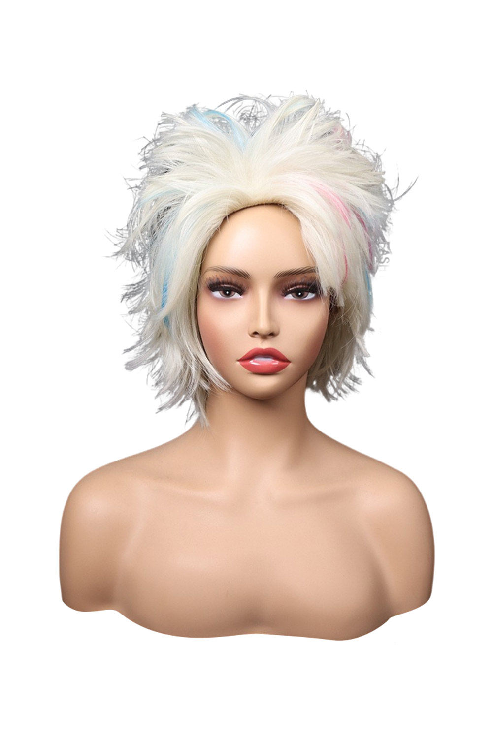 Movie 2023 Barbie Weird Barbie Cosplay Wig Synthetic Hair Wig Halloween Custome Accessories