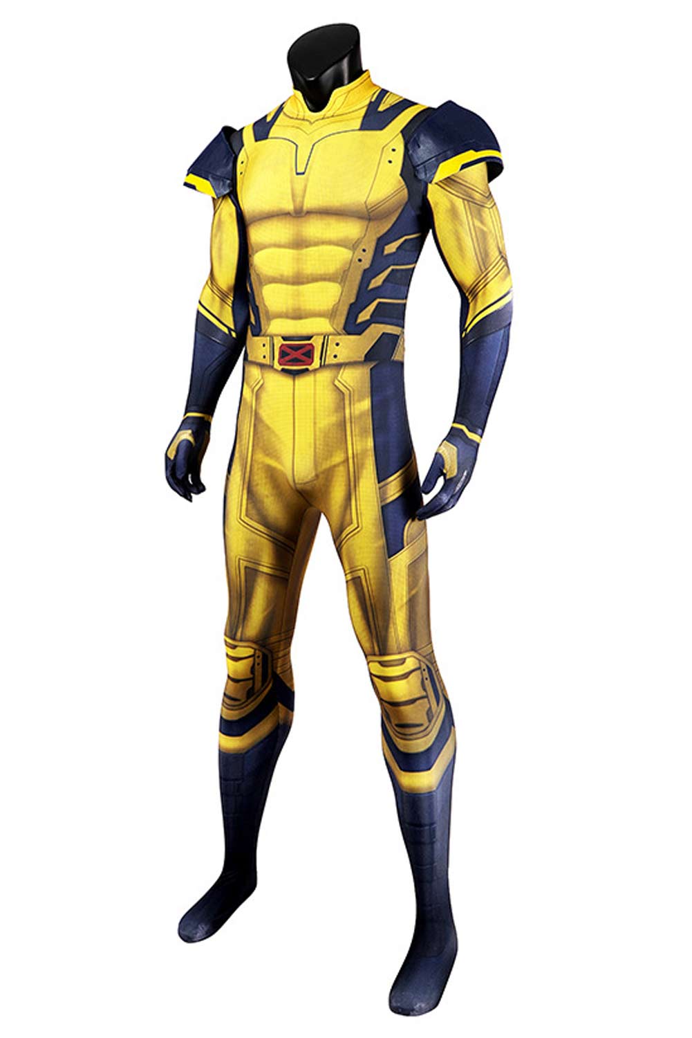 Movie Deadpool 3 Wolverine James Howlett Long Sleeve Jumpsuit Cosplay Costume Outfits Halloween Carnival Suit