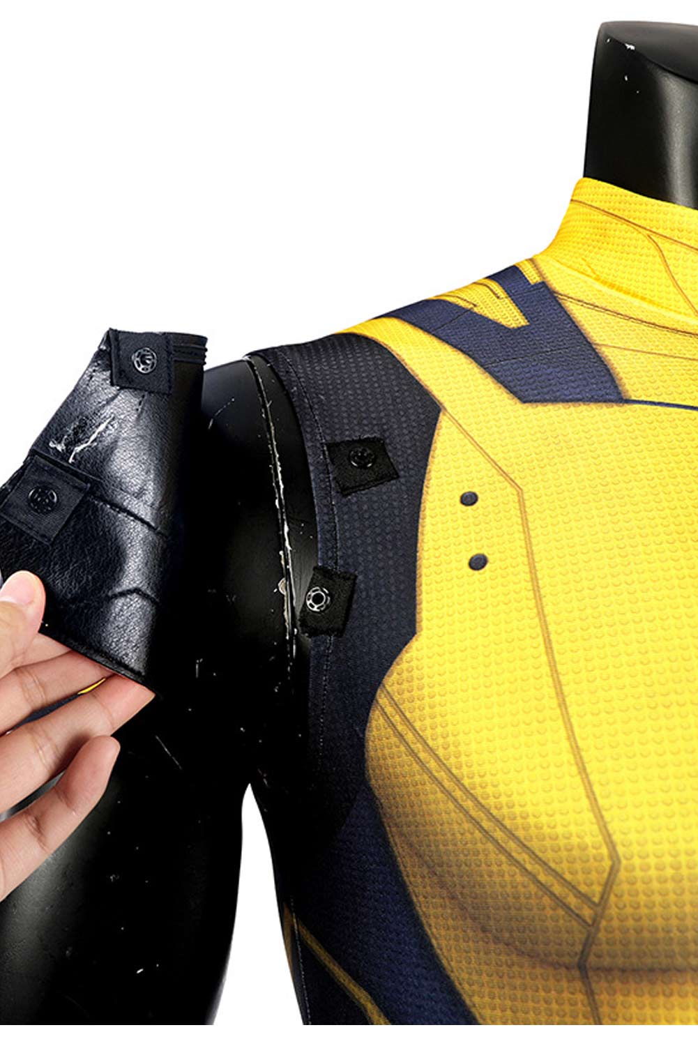 Movie Deadpool 3 Wolverine James Howlett Sleeveless Jumpsuit Outfits Halloween Carnival Suit Cosplay Costume