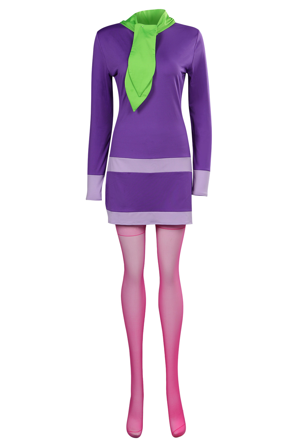 Movie Scooby-Doo Daphne Blake Purple Outfits Halloween Carnival Suit Cosplay Costume