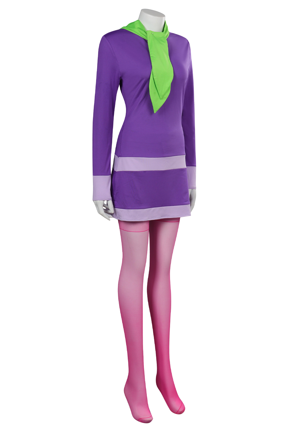 Movie Scooby-Doo Daphne Blake Purple Outfits Halloween Carnival Suit Cosplay Costume