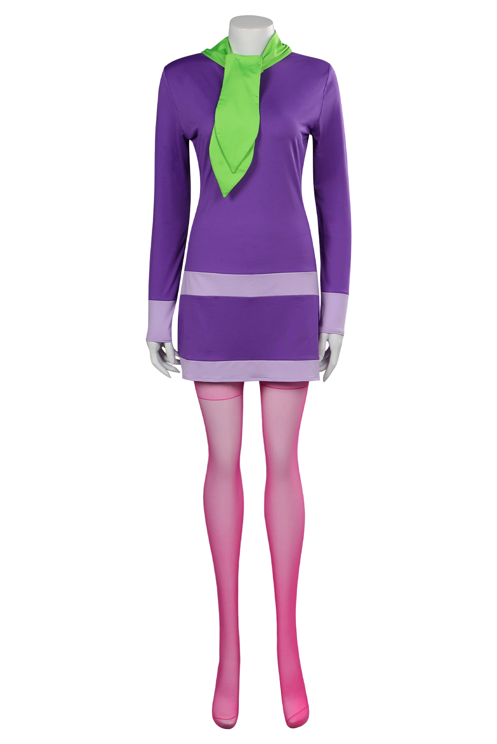 Movie Scooby-Doo Daphne Blake Purple Outfits Halloween Carnival Suit Cosplay Costume