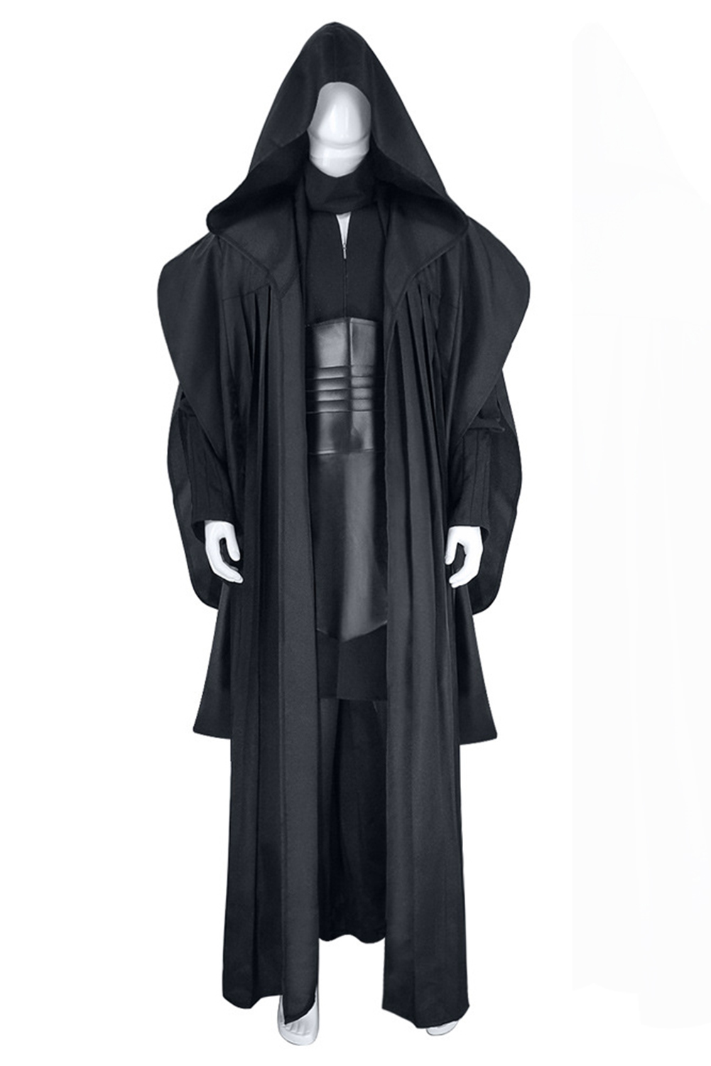 Movie Star Wars Darth Maul Black Outfits Halloween Carnival Suit Cosplay Costume
