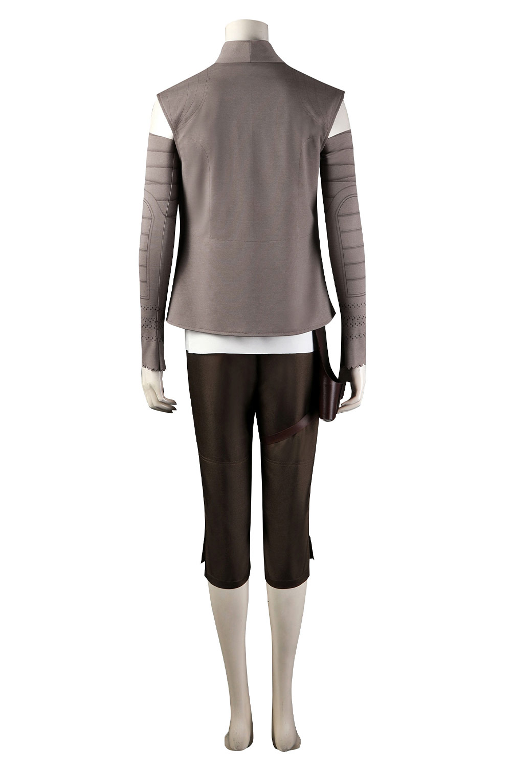 Movie Star Wars Rey Cosplay Costume Outfits Halloween Carnival Suit