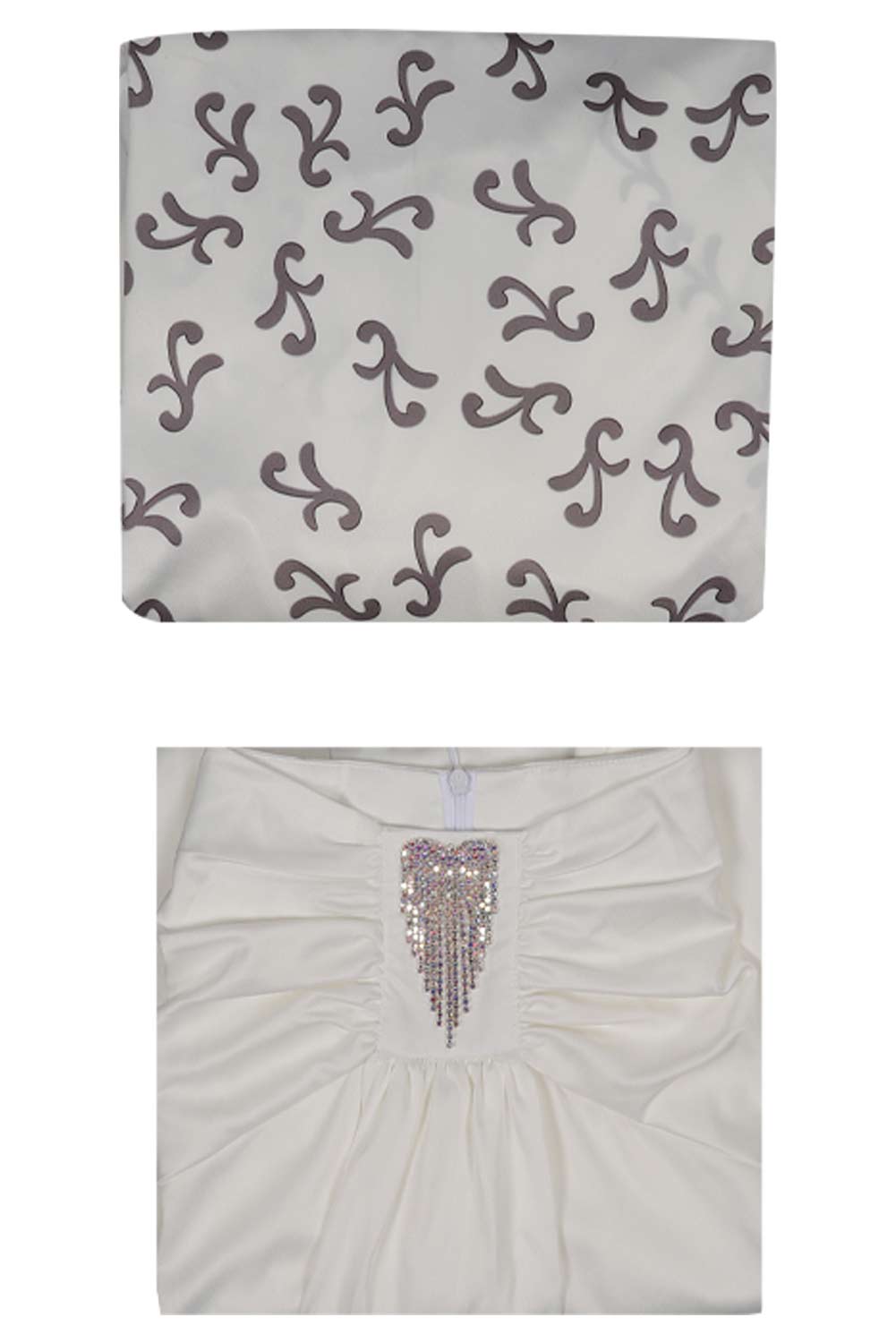 Movie Star Wars The Last Jedi Princess Leia White Outfits Halloween Carnival Suit Cosplay Costume