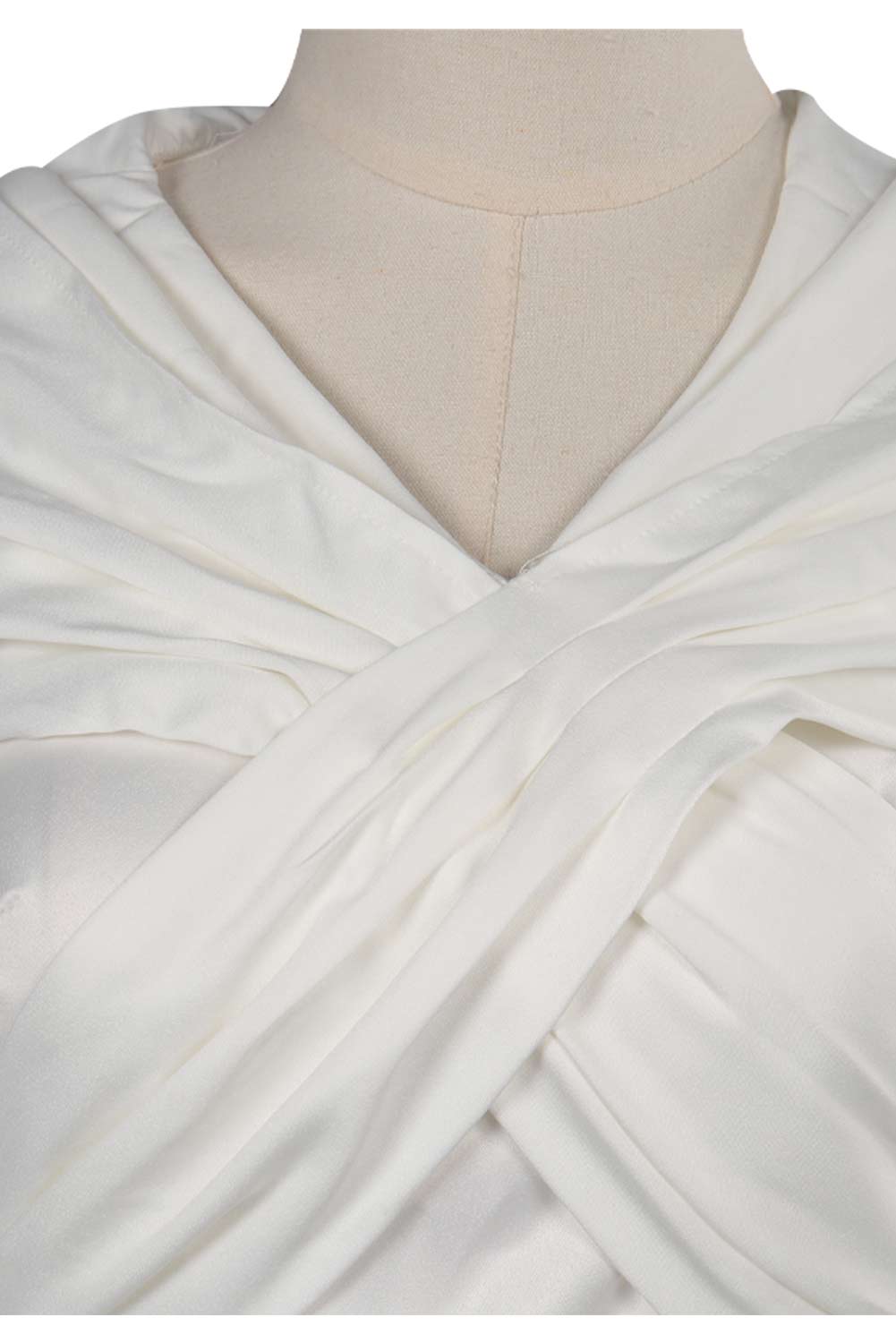 Movie Star Wars The Last Jedi Princess Leia White Outfits Halloween Carnival Suit Cosplay Costume