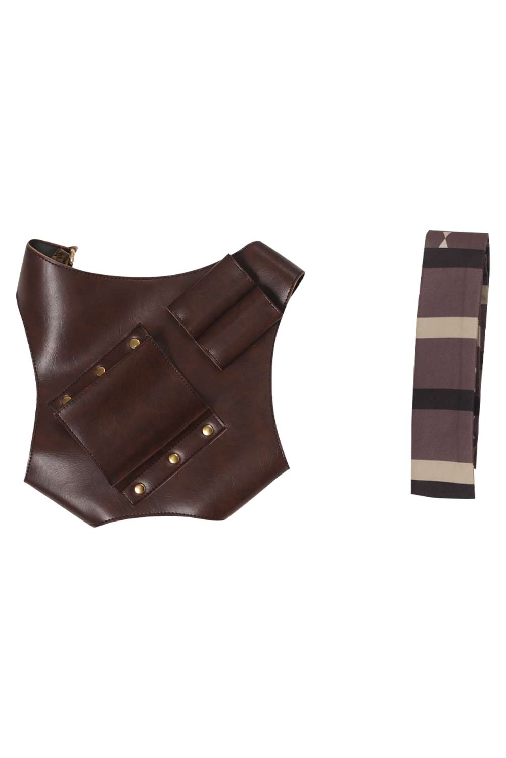 TV Loki Season 2 Loki Cosplay Back Strap Necktie Halloween Costume Accessories