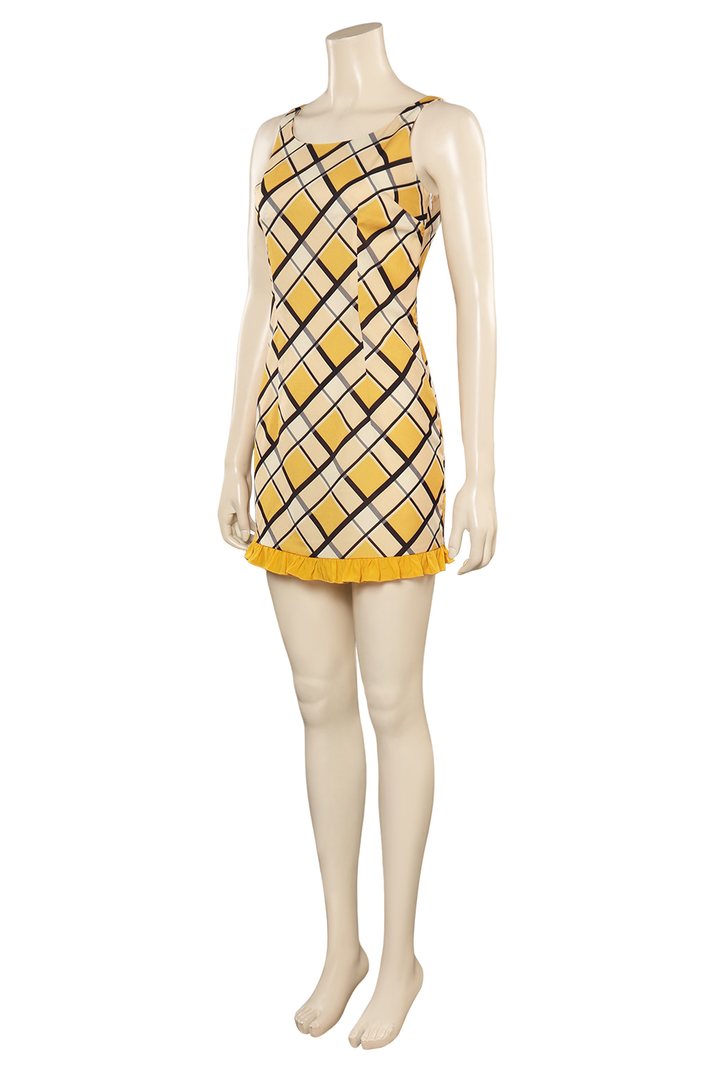 TV One Piece 2023 Nami Yellow Printed Dress Outfits Halloween Carnival Suit Cosplay Costume