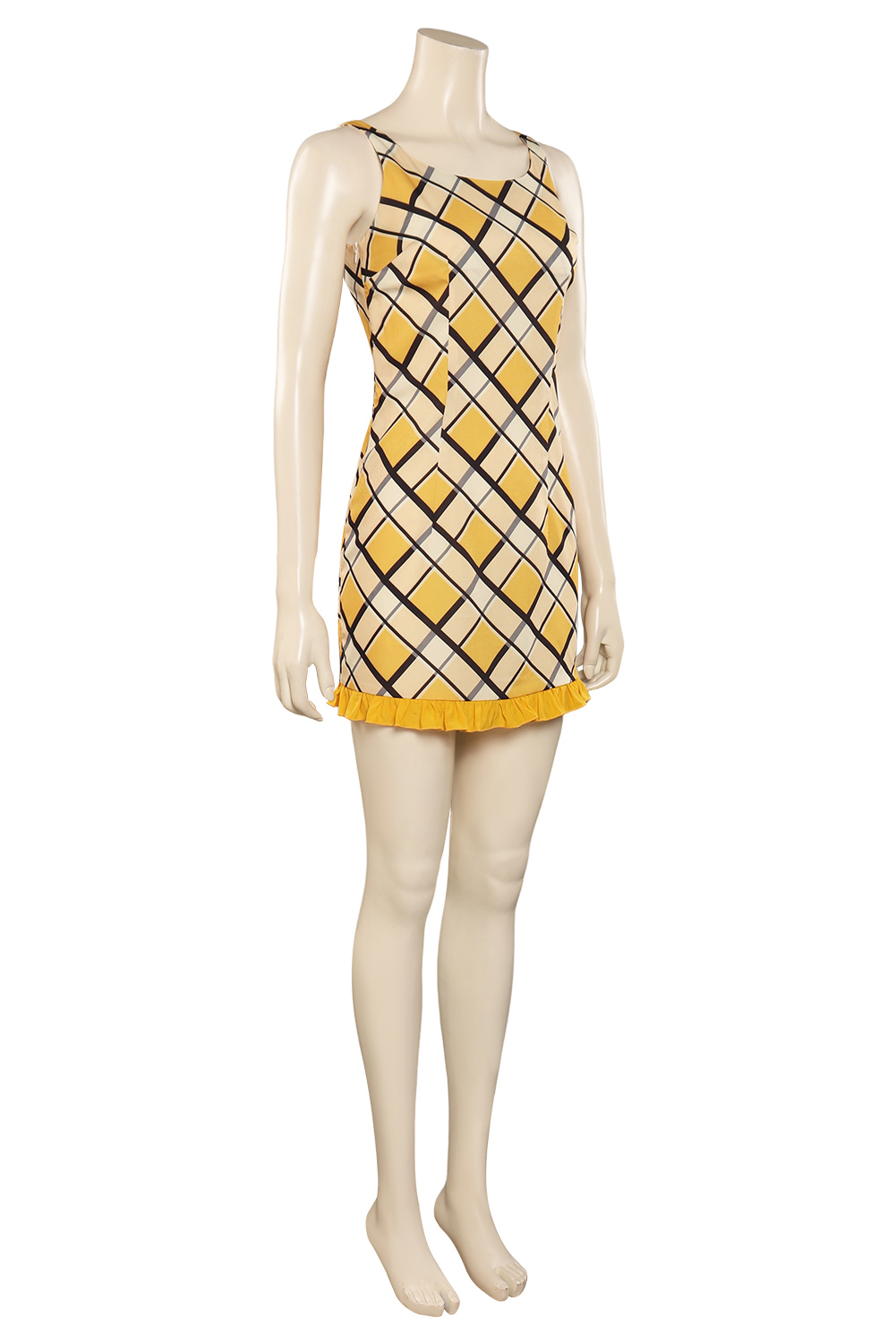 TV One Piece 2023 Nami Yellow Printed Dress Outfits Halloween Carnival Suit Cosplay Costume