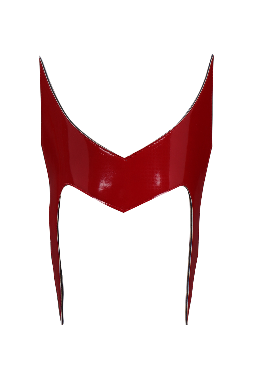 TV WandaVision Scarlet Witch Mask Cosplay PU Masks Costume Accessories Halloween Party Props